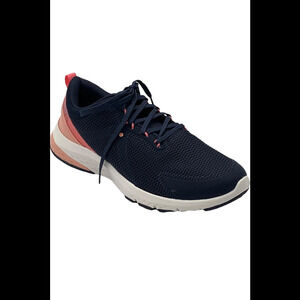 Ryka Lace-Up Walking Sneakers Energize Navy Blue - Medium